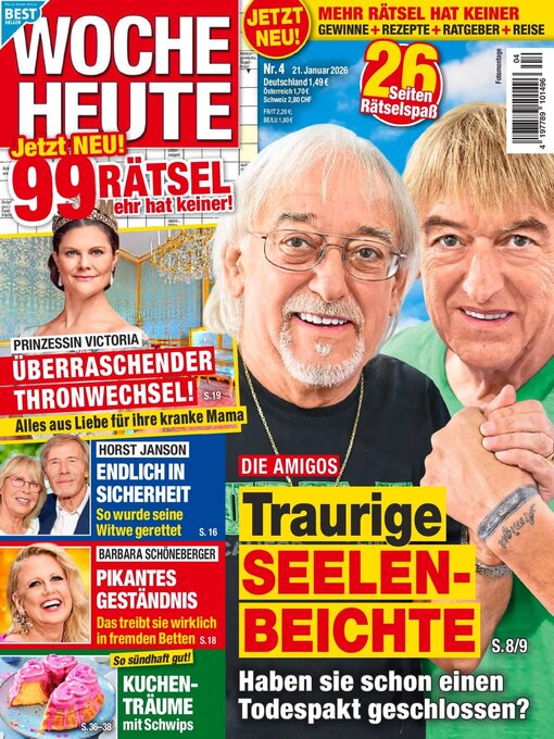 Title details for WOCHE HEUTE by Bauer Vertriebs KG - Available